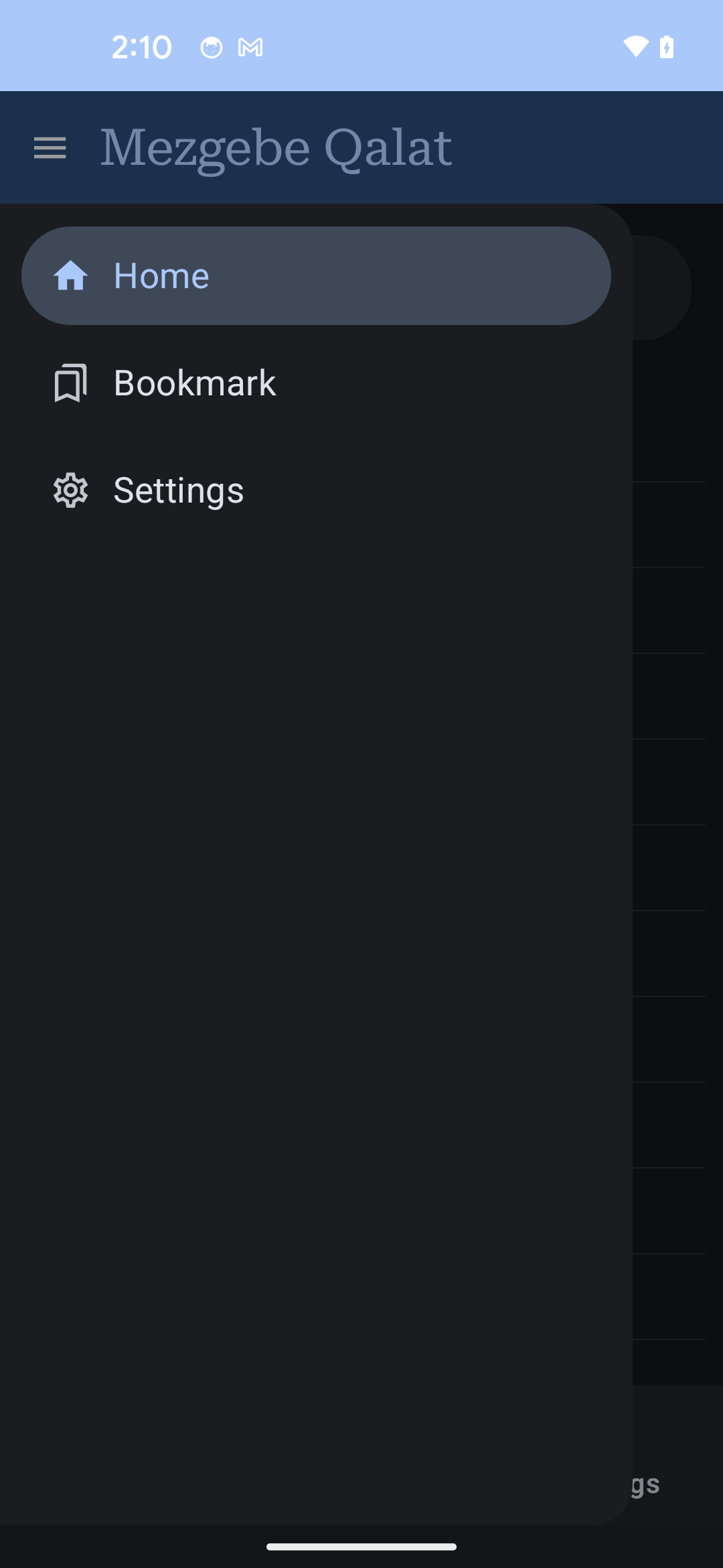 Navigation Drawer